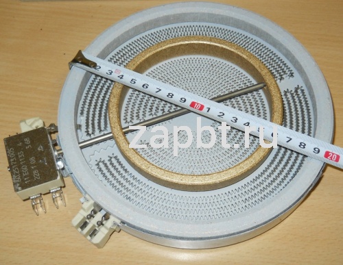 Стеклокерамическая конфорка Hilight 2х зонная D200/125mm 1700/700w Ego 10.58216.014 cok050un Стеклокерамическая конфорка Hilight 2х зонная D200/125mm 1700/700w Ego 10.58216.014 cok050un Москва